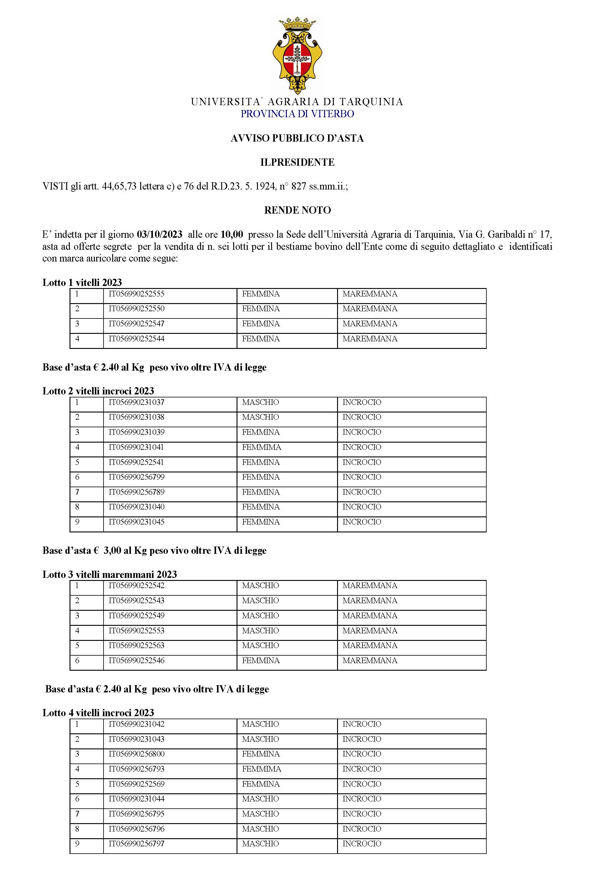 Bando_vendita_vitelli_anno_2023_Pagina_1